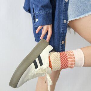 Essen White and Black, Platform Germany Army Sneakers, Trendy & Comfortable